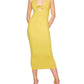 Susana Monaco - CIRCLE FRONT MIDI DRESS