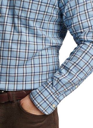 Peter Millar - Nelson Crown Flannel Cotton Stretch Sport Shirt