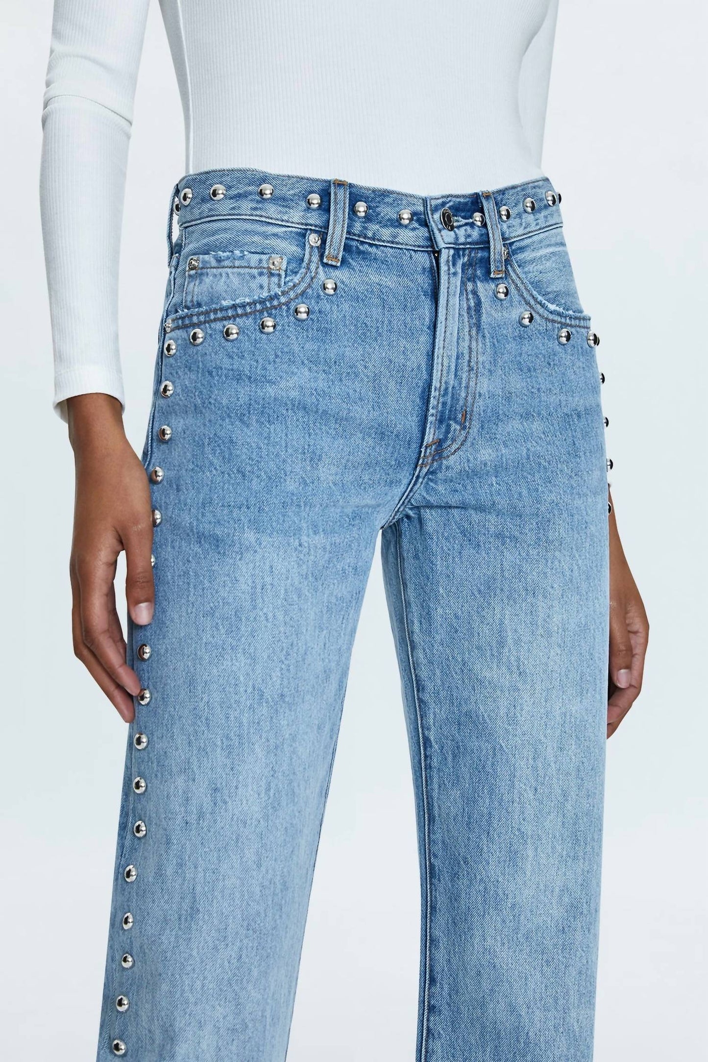 Pistola - Lexi Bow Leg Straight Jeans
