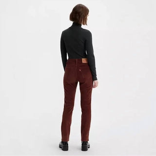 Levi'S - 724 High Rise Slim Straight Corduroy Pants