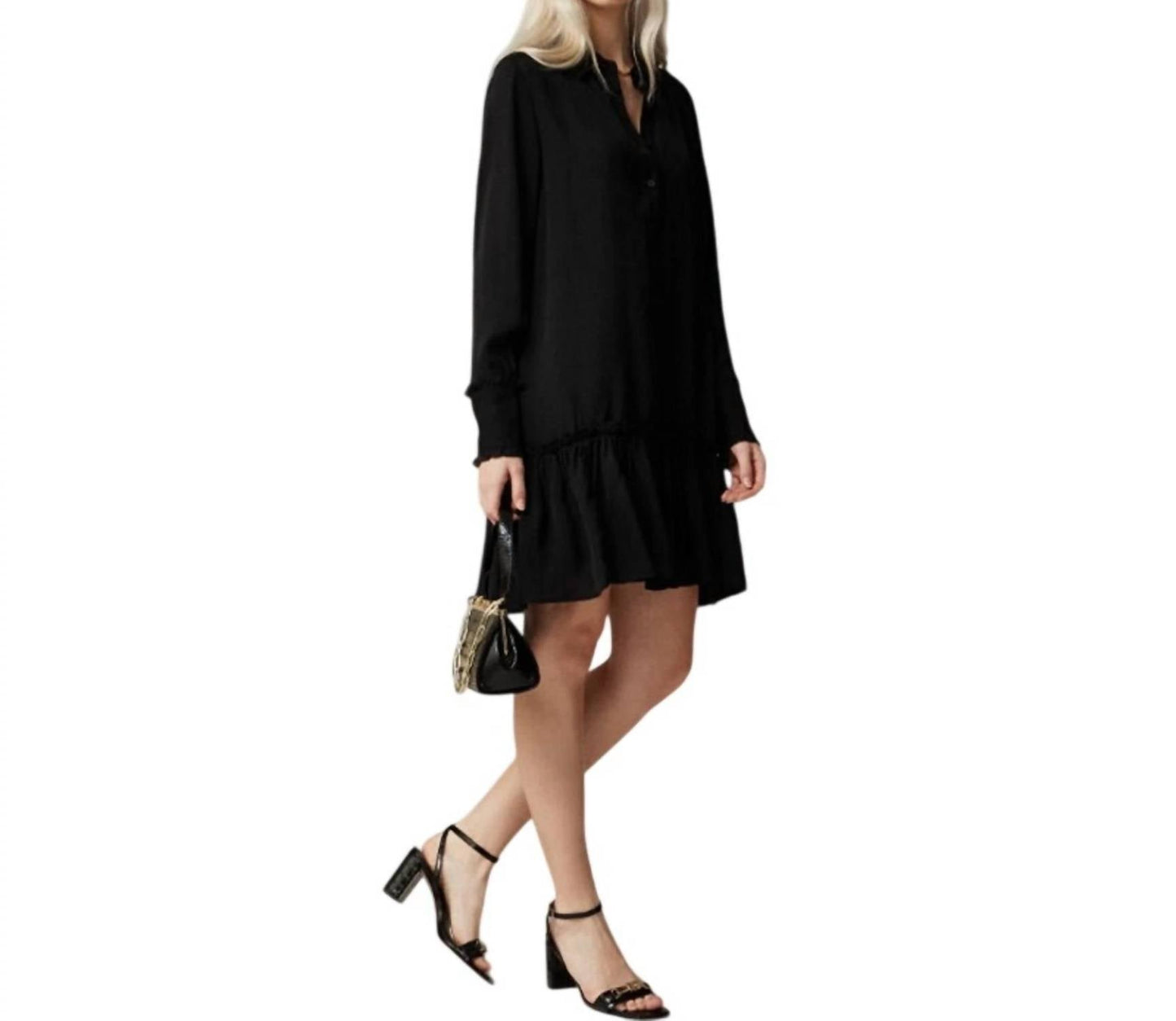J.Crew - Amelia Popover Shirtdress In Drapey Viscose Twill