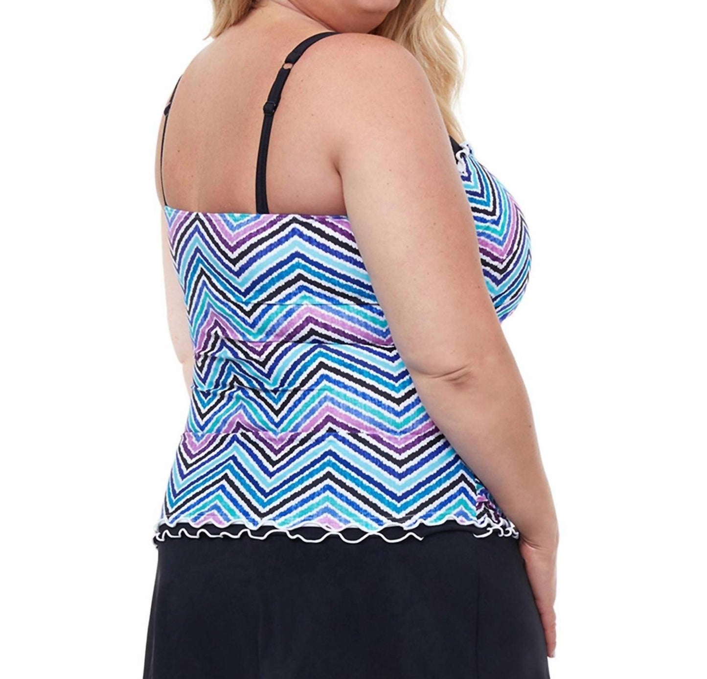 Profile By Gottex - Plus Size Sweetheart Underwire Tankini Top