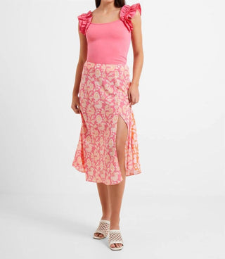 French Connection - The Cosette Verona Slip Midi Skirt
