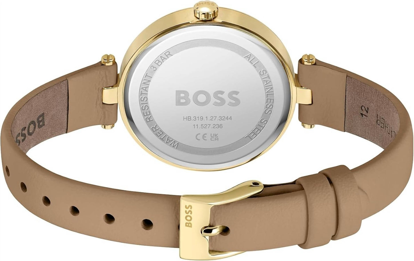 Hugo Boss - Women's Leather Quartz Watch