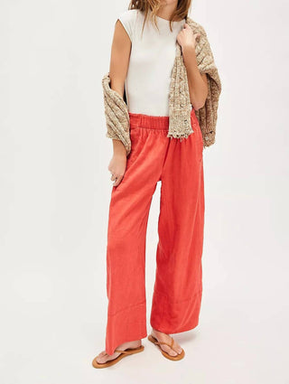 Free People - Days End Linen Pull On