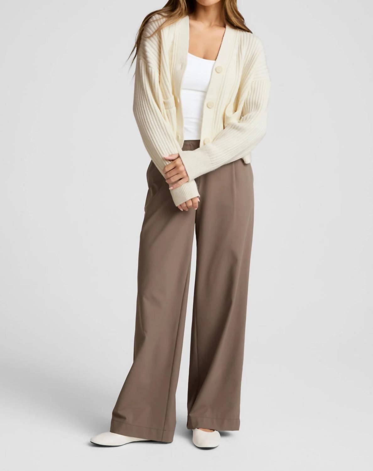Beyond Yoga - Soft Wool Blend Cardigan