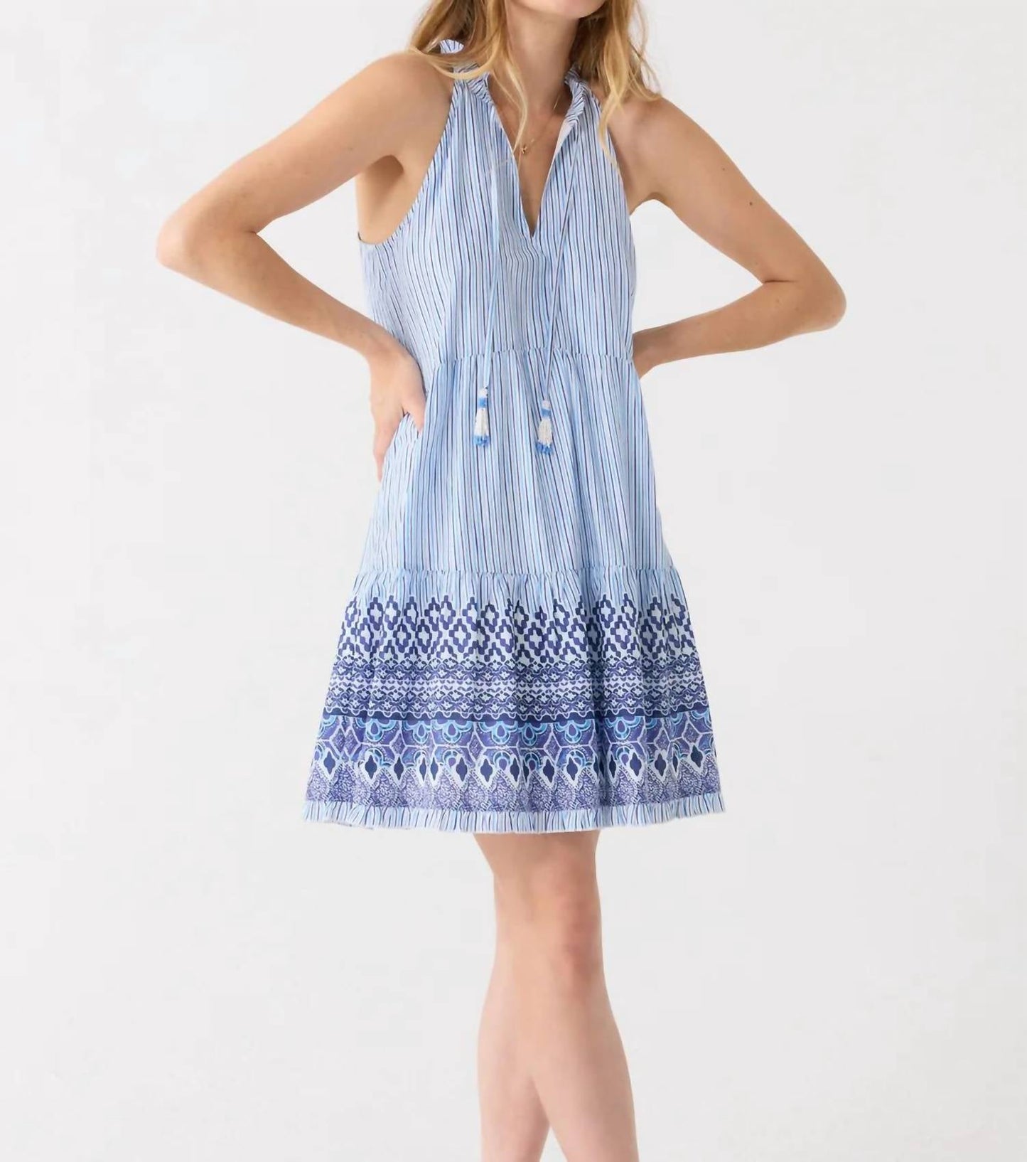 Cabana Life - Sleeveless tiered dress