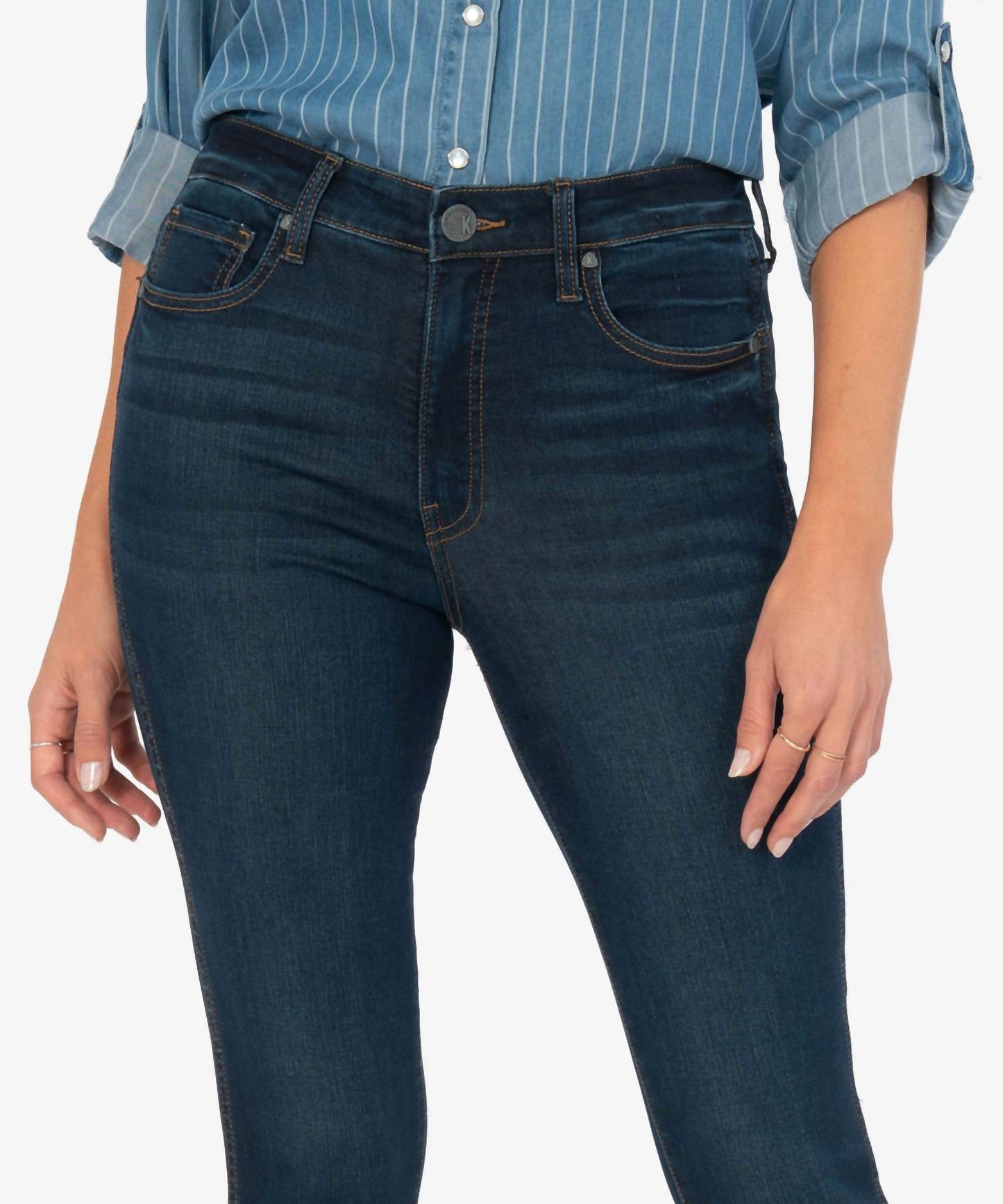 Kut From The Kloth - Connie High Rise Fab Ab Slim Fit Jeans