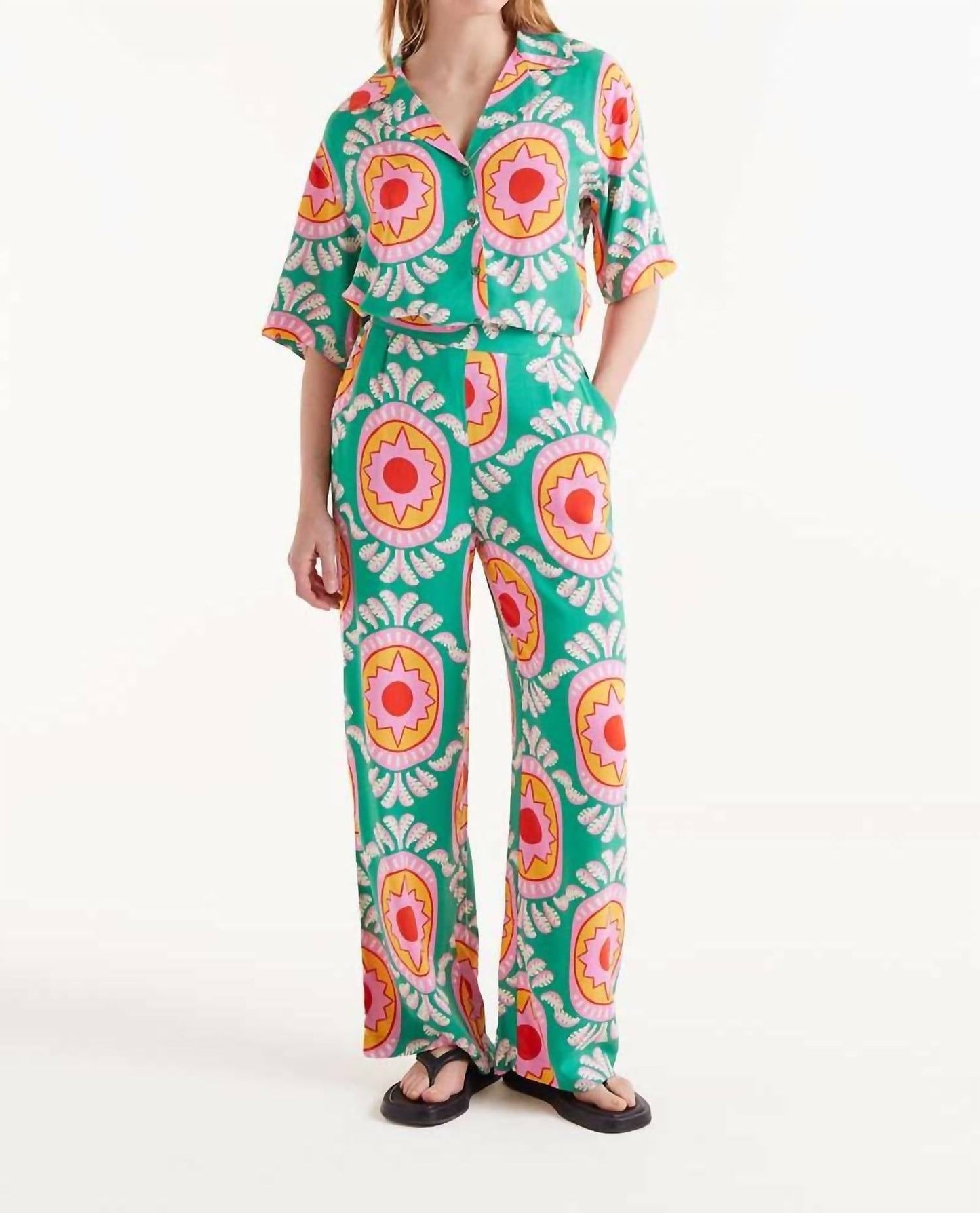 Compania Fantastica - Curitiba Printed Straight Pant