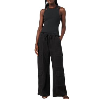 Hudson - Drawstring Parachute Wide Leg Cargo Pant