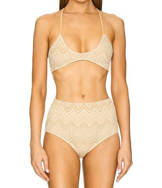 Free People - Crochet Misty Crop Bikini Top