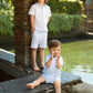 Deolinda - Boys Gingham Two-piece Short Set