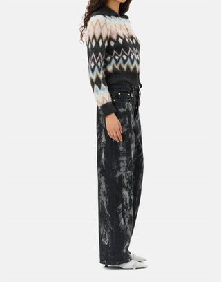 Ganni - Fine Brushed Alpaca Cardigan