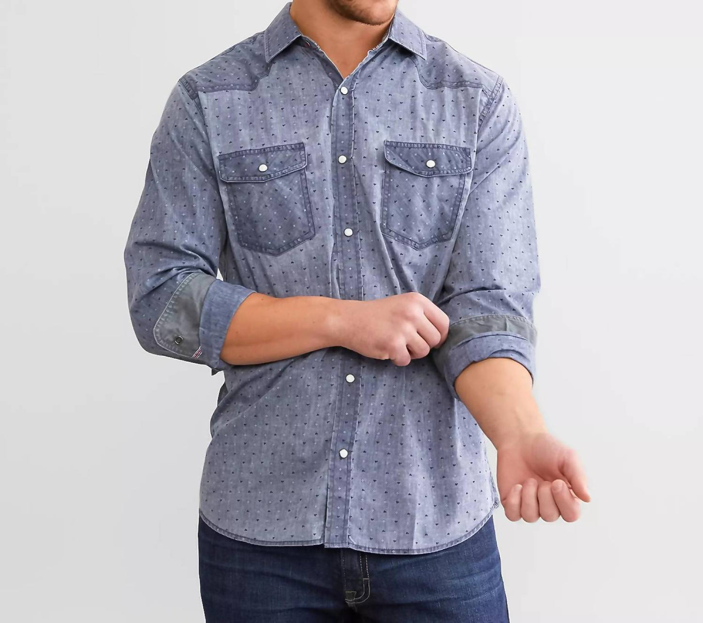 Flags & Anthem - Mena Long Sleeve Vintage Shirt