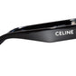Celine - Rectangle Non Polarized Sunglasses Cl 40214u - 01a