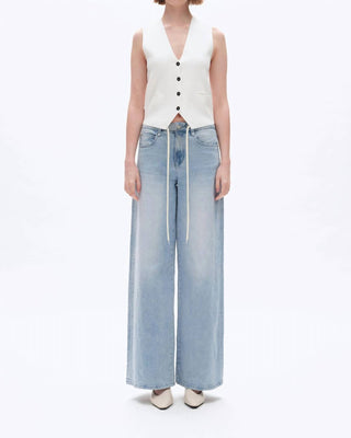 Bayeas - Wide Leg Drawstring Pants