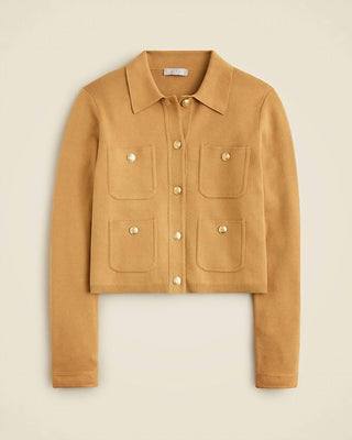 J.Crew - Patch-pocket Sweater Lady Jacket