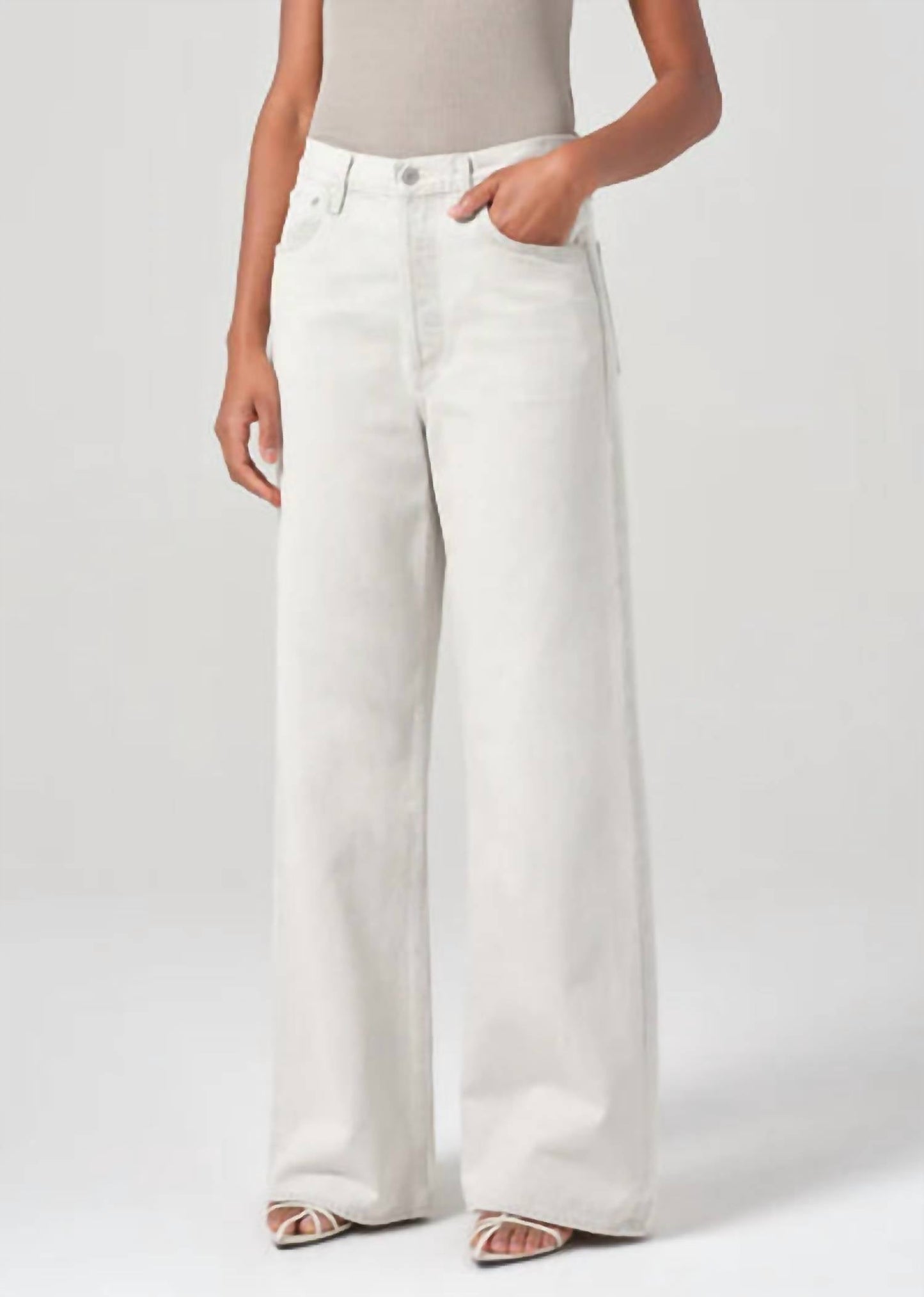 Agolde - Dame Hig Rise Wide Leg Jean