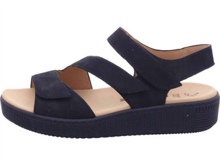 Gabor - Women’s 23.600.17 Soft Nubuck Schwarz Sandal