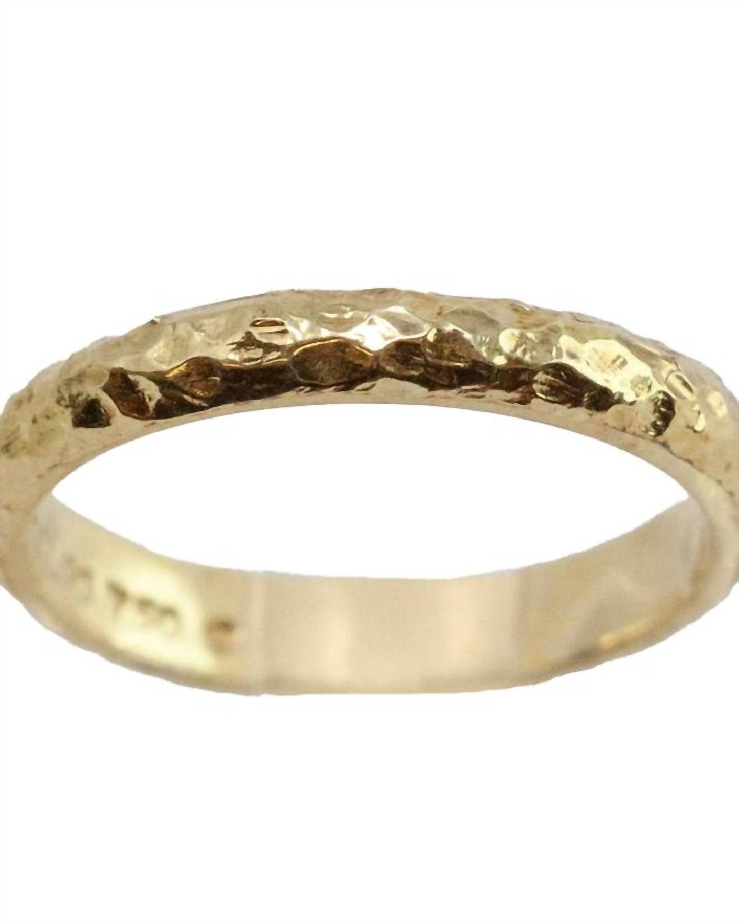 Hidalgo - Hammered Band Ring - Size 7