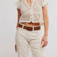Free People - Lily Crochet Top