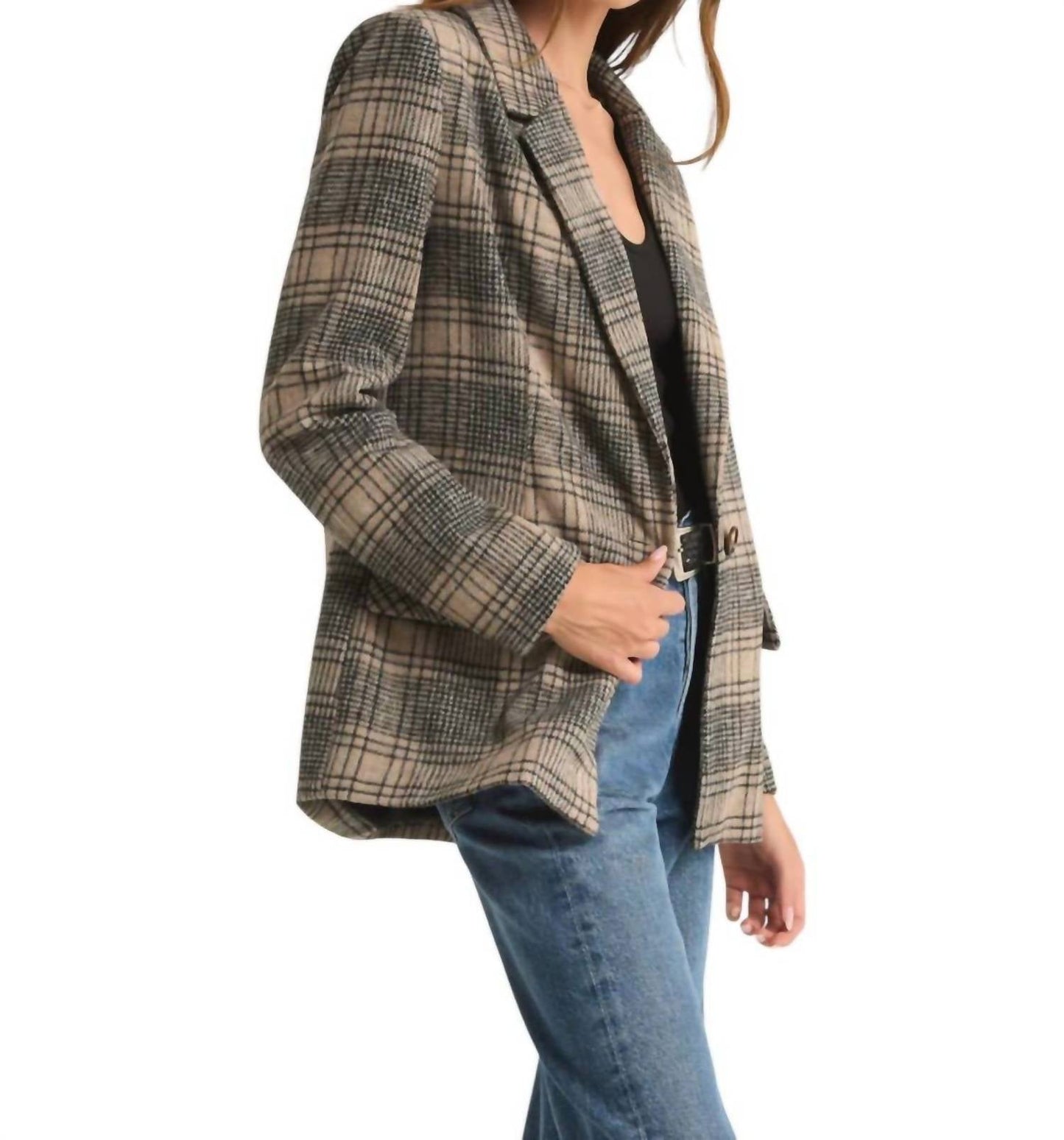 Z Supply - Kingston Relaxed Plaid Blazer