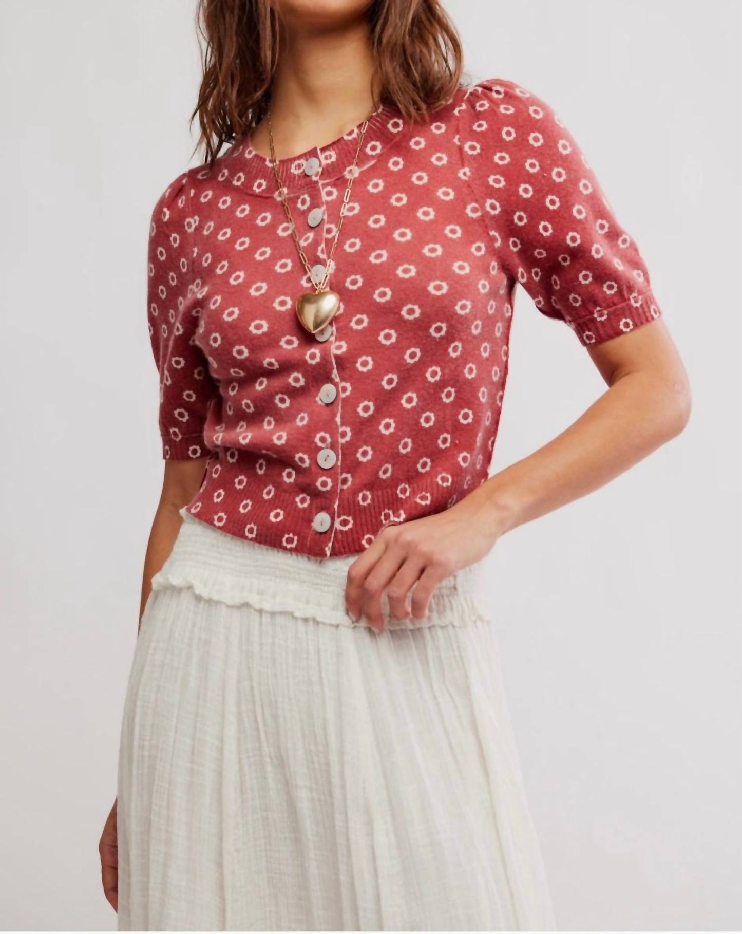 Free People - Isla Pattern Cardigan