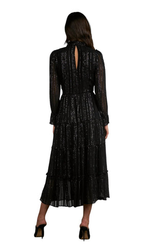 Elan - Shimmer Stripe Maxi Dress