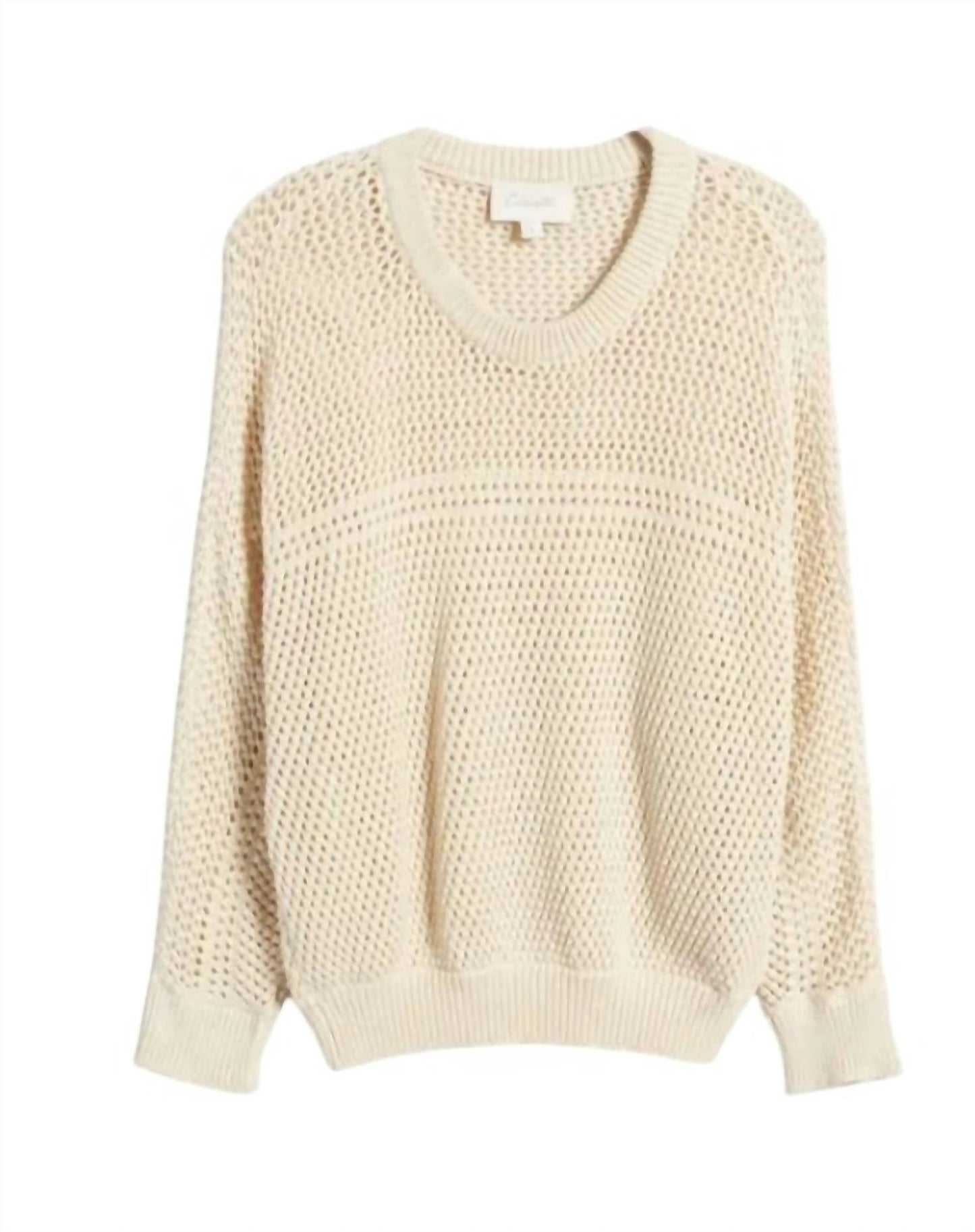Cleobella - Kiara Open Stitch Organic Cotton Sweater