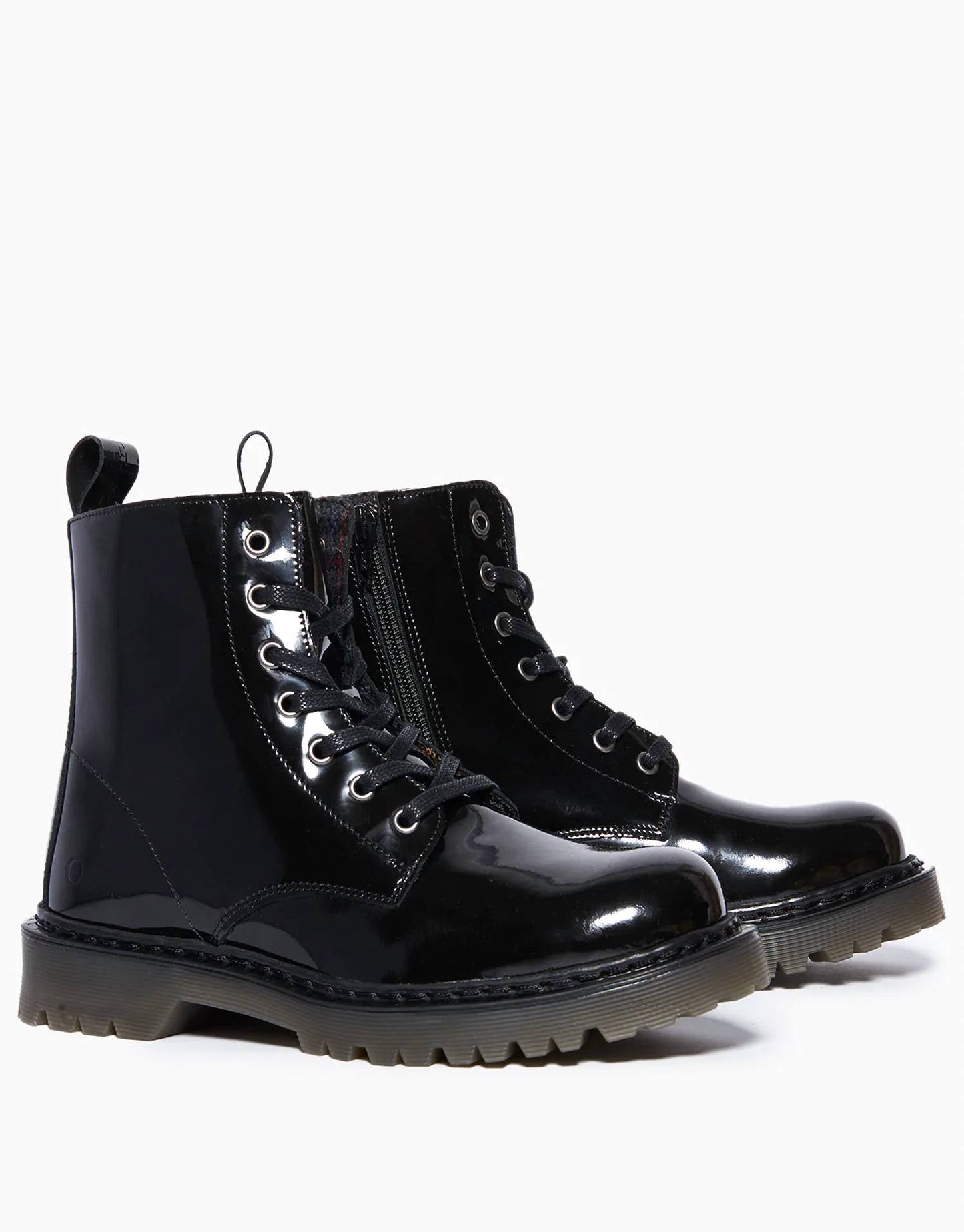 Oak & Hyde - WOMEN'S BRIXTON PATENT-LEATHER BOOT