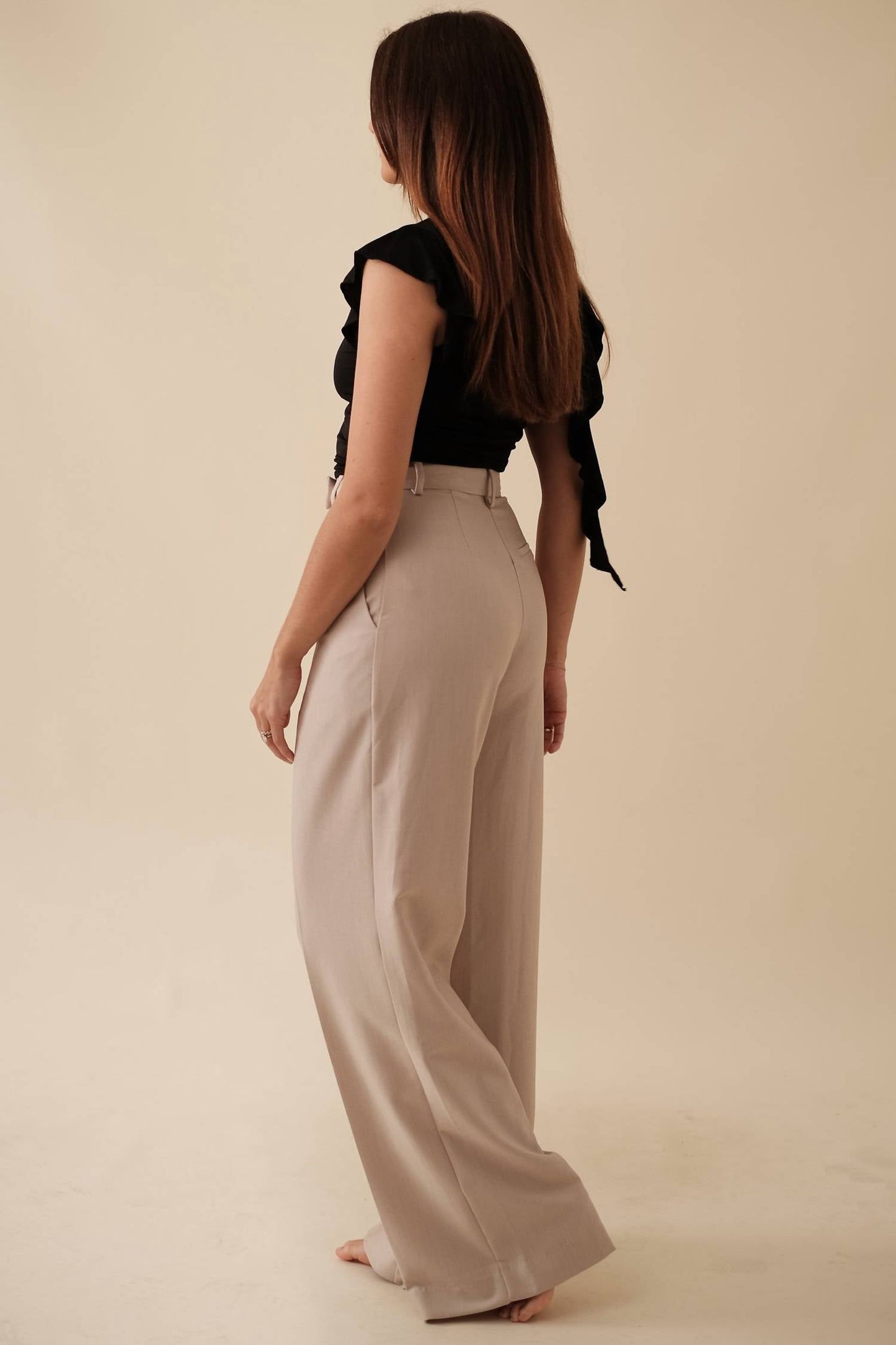 Sofie The Label - Brooks Pleated Wide Leg Trouser