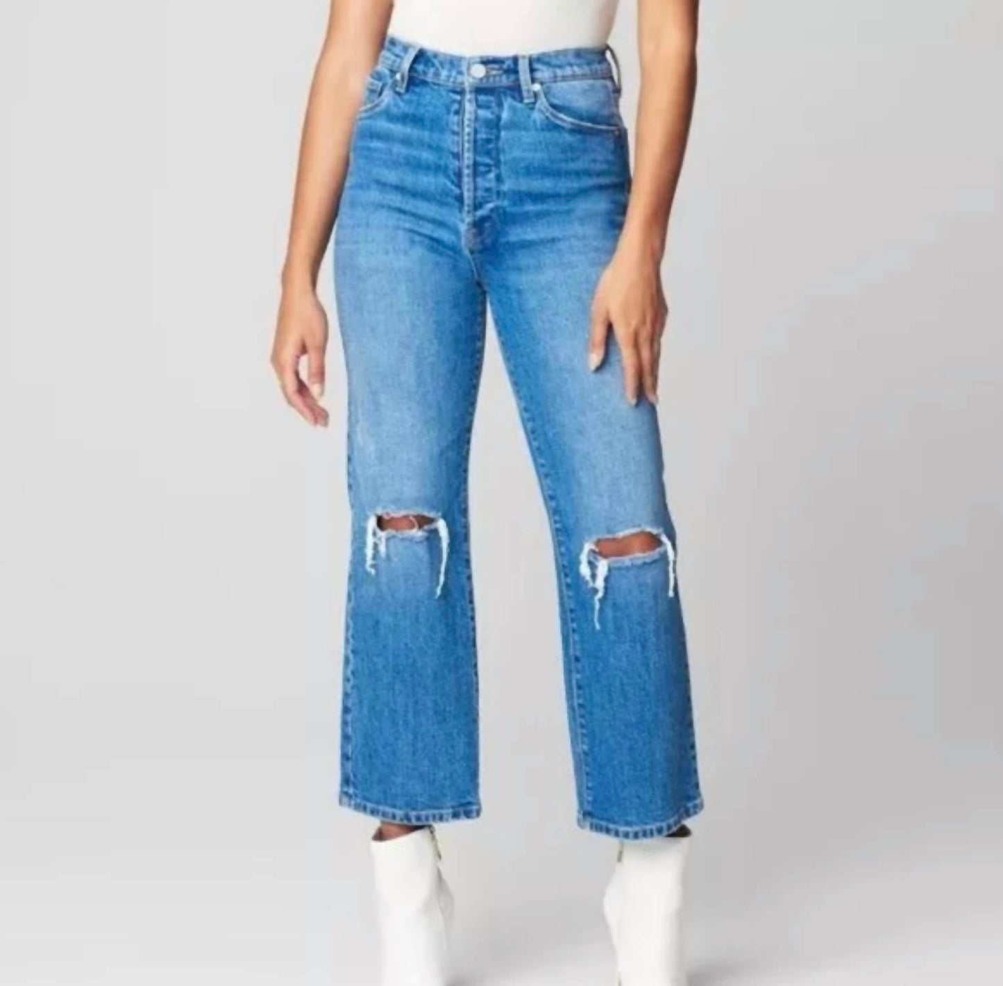 Blanknyc - Baxter ribcage straight leg jeans