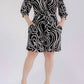Karen T Design - Swirl Print Wrap Romper