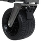 3-in-1 Convertible Folding Wagon Cart with Bench Seat & Storage