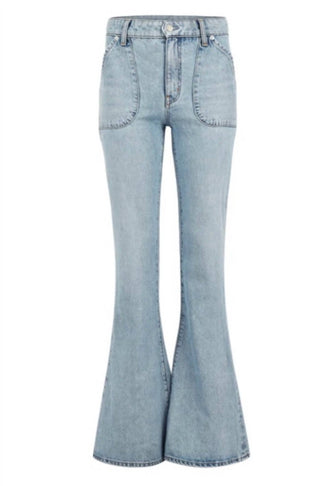 Daily Blue - Women's Skye High Rise Bell Denim Jeans