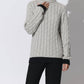 Lusana - Freda Knitted Cable Sweater
