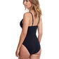 Profile By Gottex - Skinny Strap V-Neck One Piece
