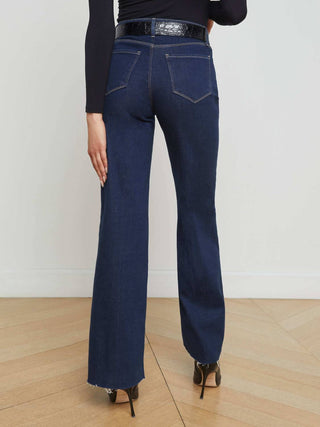 L'Agence - Scottie High Rise Wide Leg Jean