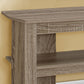 TV Stand Console Media Entertainment Center with 3 Storage Shelves