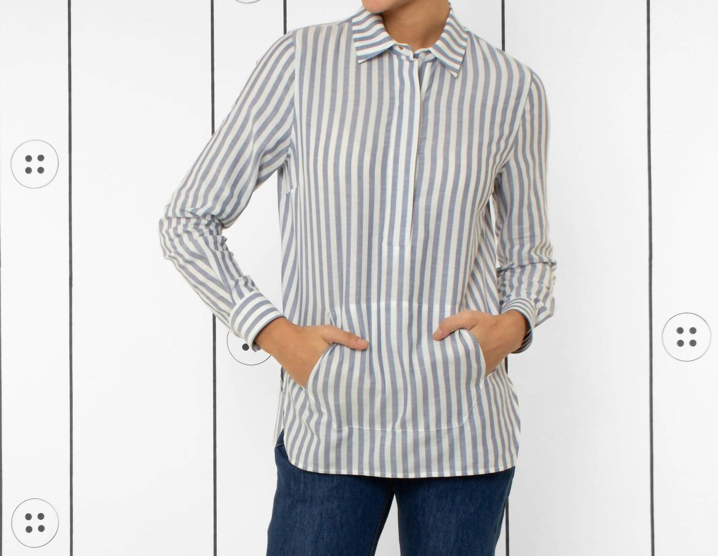 Thirteen Seven - Trapezoid Pullover