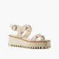 All Black - Pyramid Stud Flatform Sandal