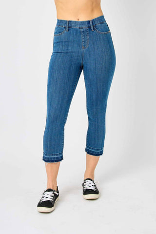 Judy Blue - High Waist Pull On Denim Jeans