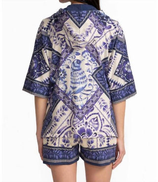 Johnny Was - DOLMAN SHORT SLEEVE HOODIE