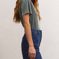 Z Supply - Simone Velvet Short Sleeve Top