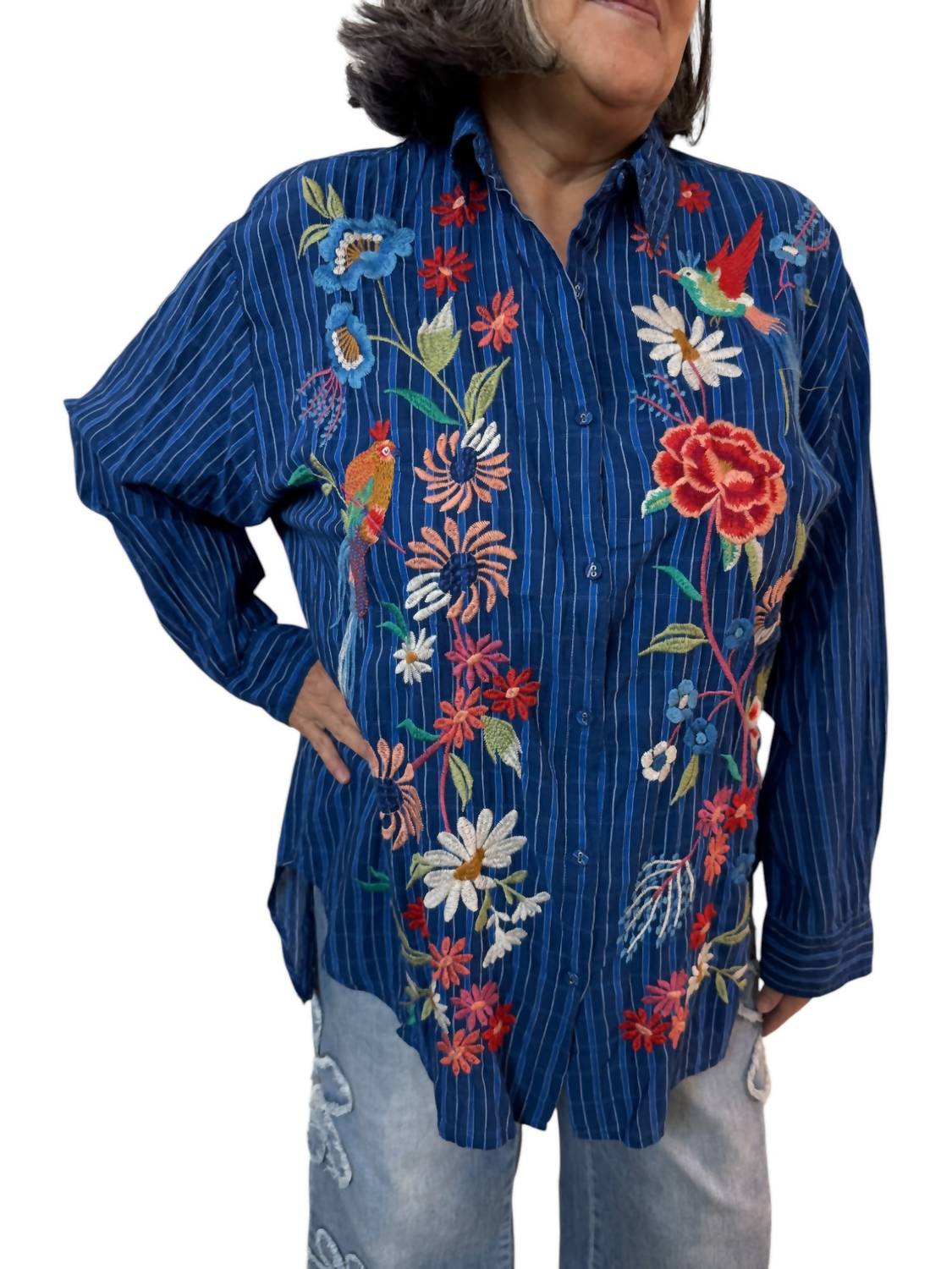 Johnny Was - Marissa Relaxed Oversized Tunic Top