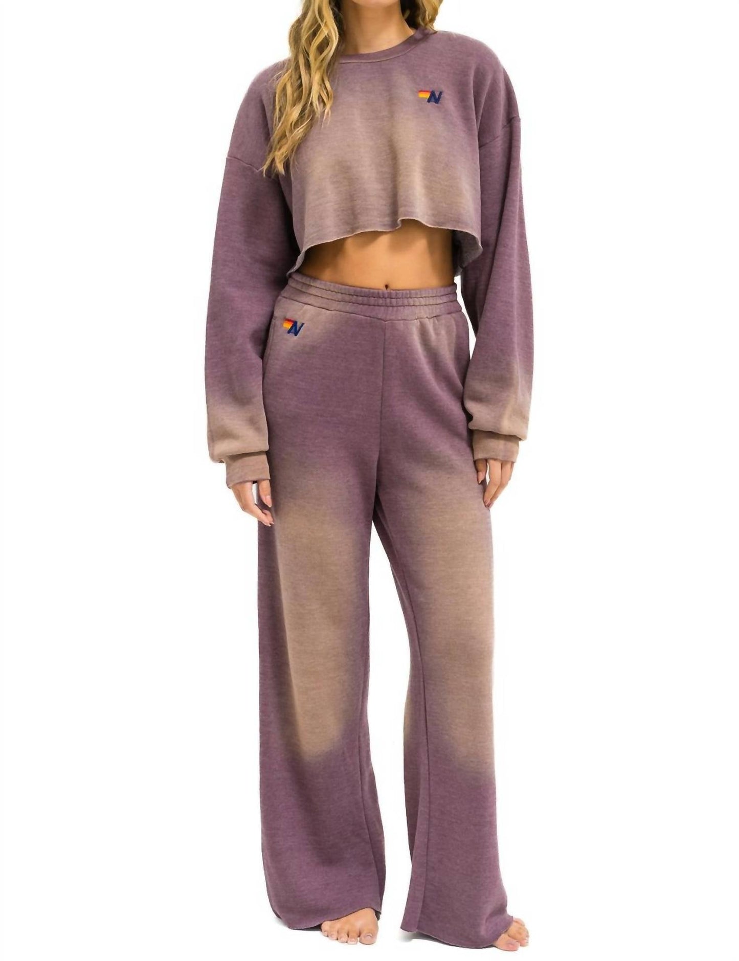 Aviator Nation - Essential Wide Leg Pocket Sweatpants