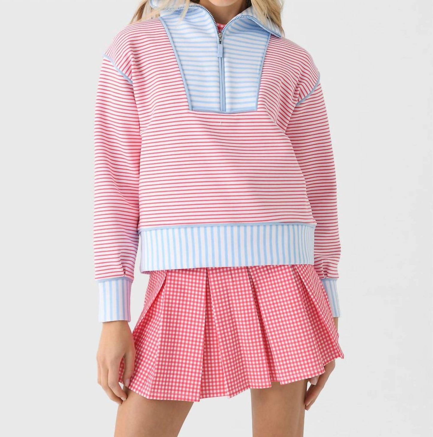 Addison Bay - alley quarter zip