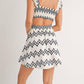 Sage The Label - Costa Del Sol Eyelet Cutout Mini Dress