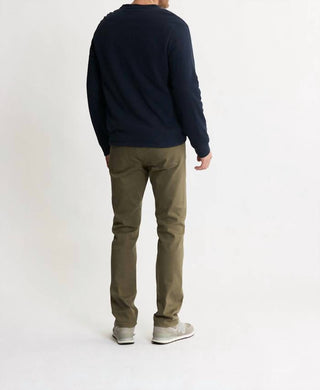 Jachs New York - Union Sherpa Lined Recycled Jacquard Henley Sweater