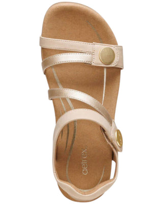 Aetrex - Women's Jess Adjustable Quarter Strap Sandals